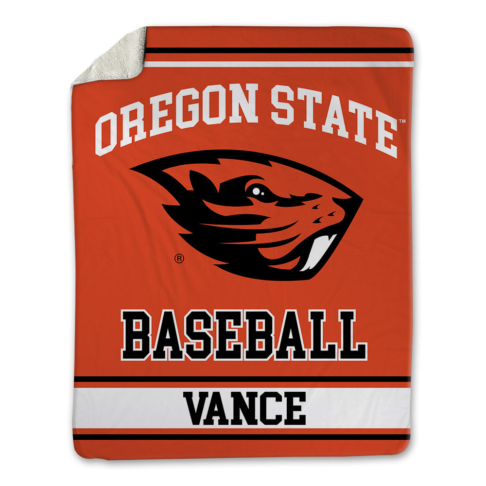 Oregon State - NCAA Baseball : Cooper Vance - Blanket-0