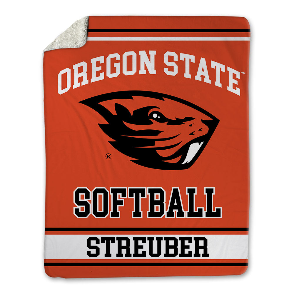Oregon State - NCAA Softball : Amelia Streuber - Blanket-0