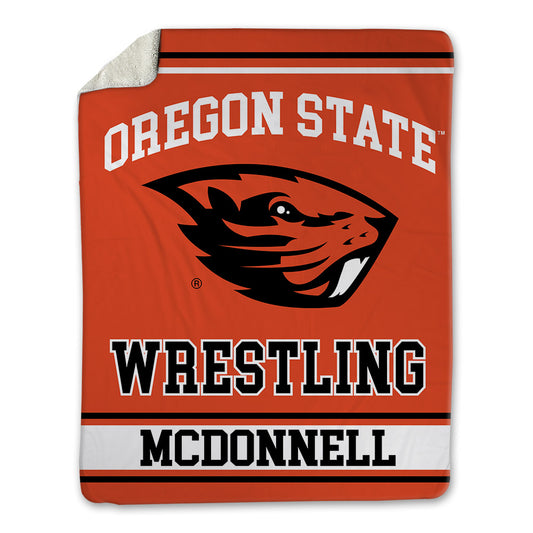 Oregon State - NCAA Wrestling : TJ McDonnell - Blanket-0