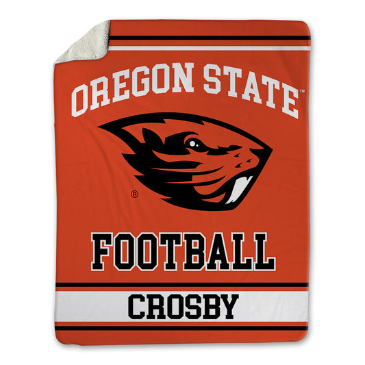Oregon State - NCAA Football : Marquis Crosby - Blanket-0