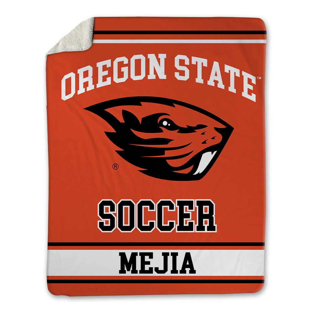 Oregon State - NCAA Women's Soccer : Nathalie Mejia - Blanket-0