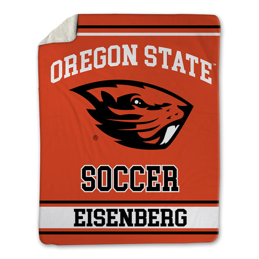 Oregon State - NCAA Men's Soccer : Max Eisenberg - Blanket-0