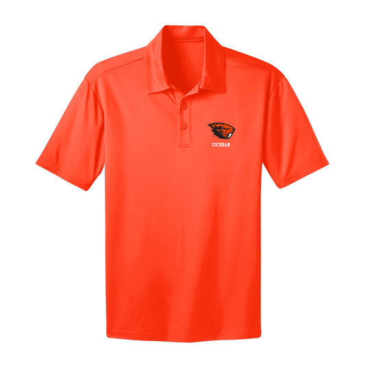 Oregon State - NCAA Men's Rowing : Miles Cochran - Activewear Polo Shirt-0