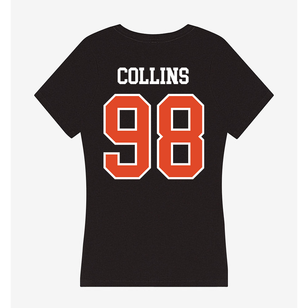 Oregon State - NCAA Football : Thomas Collins - Women's V-Neck T-Shirt-1