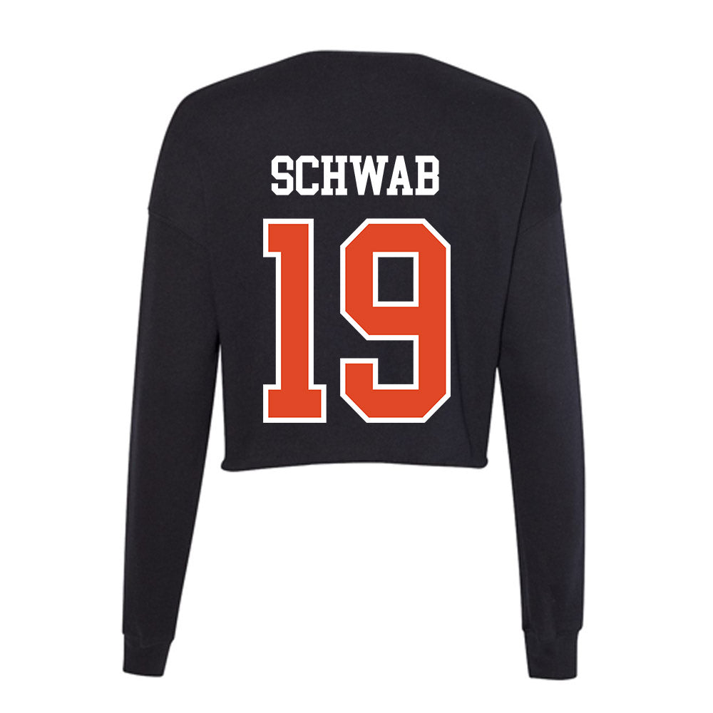 Oregon State - NCAA Women's Soccer : Adele Schwab - Women's Cropped Crew Fleece-1