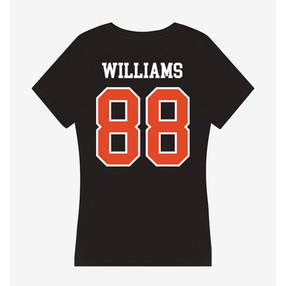 Oregon State - NCAA Football : Riley Williams - Women's V-Neck T-Shirt-1