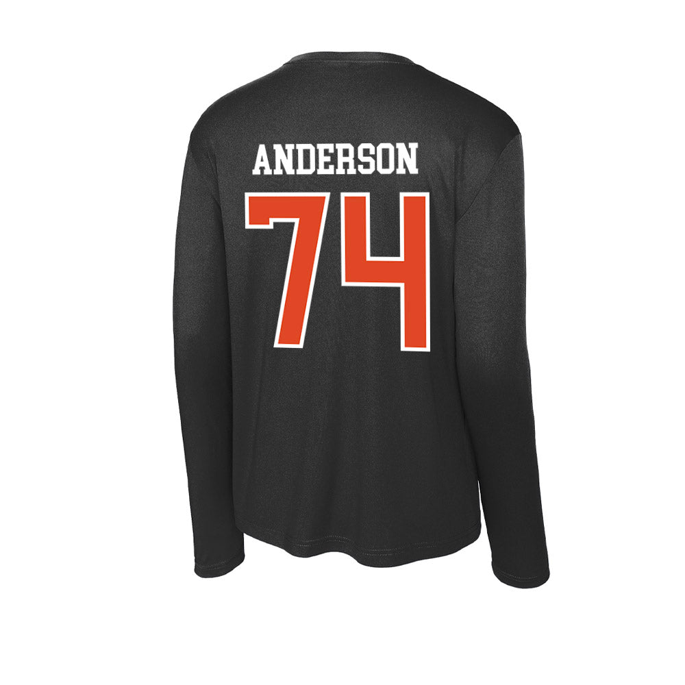 Oregon State - NCAA Football : Jacob Anderson - Activewear Long Sleeve T-Shirt-1