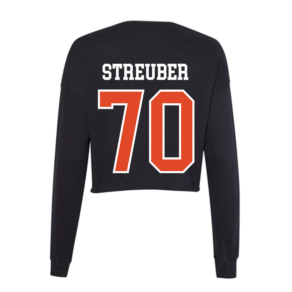 Oregon State - NCAA Softball : Amelia Streuber - Women's Cropped Crew Fleece-1