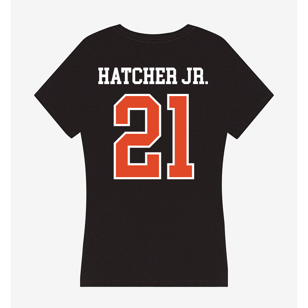 Oregon State - NCAA Football : Cornell Hatcher Jr. - Women's V-Neck T-Shirt-1