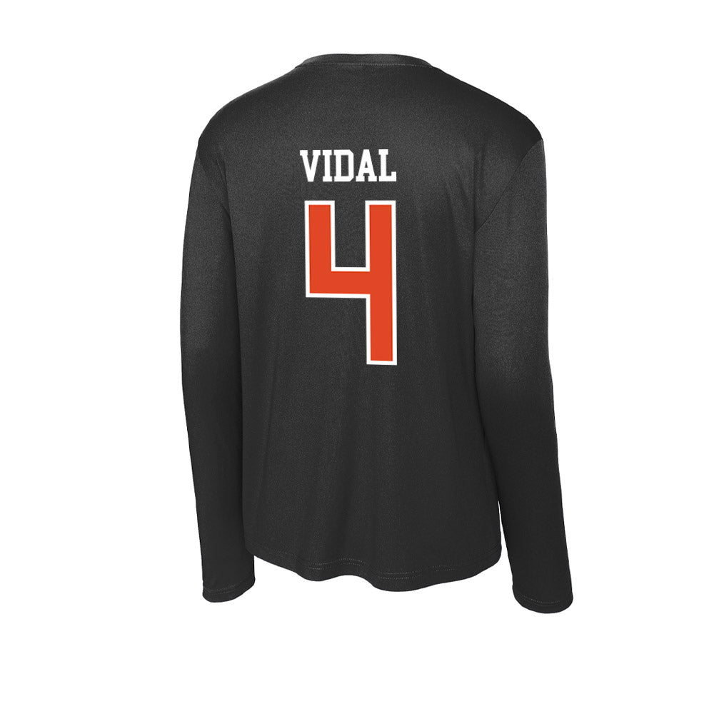 Oregon State - NCAA Men's Soccer : Oriol Vidal - Activewear Long Sleeve T-Shirt-1