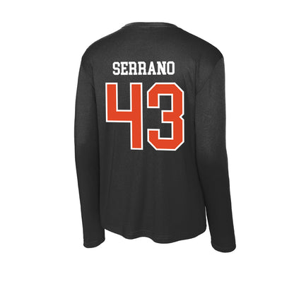Oregon State - NCAA Baseball : Martin Serrano - Activewear Long Sleeve T-Shirt-1