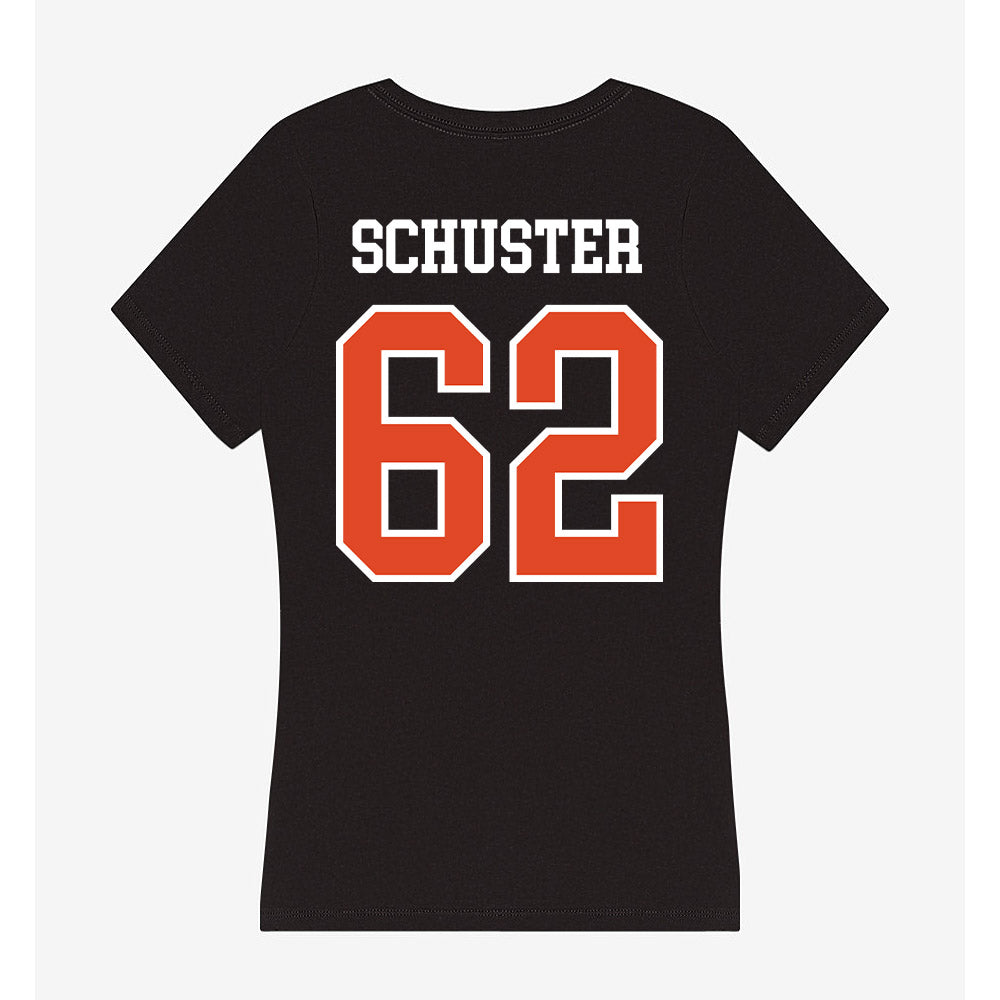 Oregon State - NCAA Football : Jacob Schuster - Women's V-Neck T-Shirt-1
