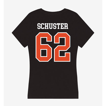 Oregon State - NCAA Football : Jacob Schuster - Women's V-Neck T-Shirt-1