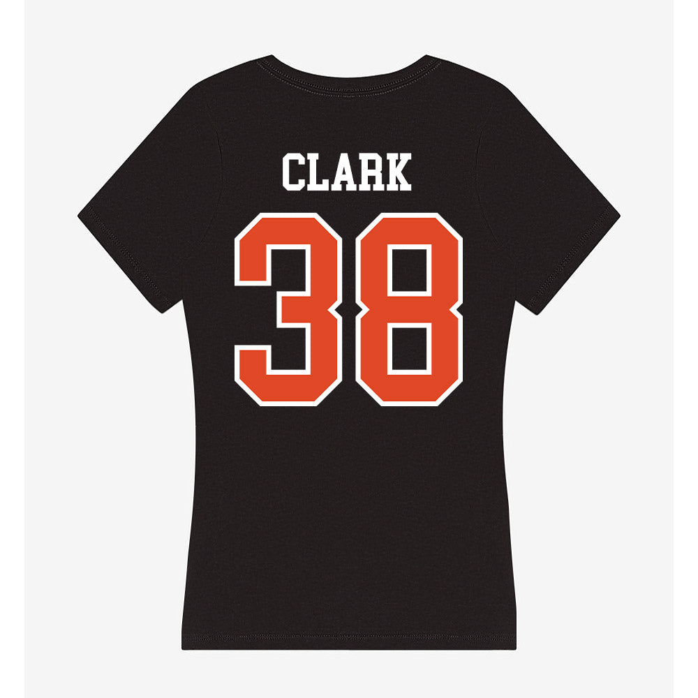 Oregon State - NCAA Football : Milan Clark - Women's V-Neck T-Shirt-1