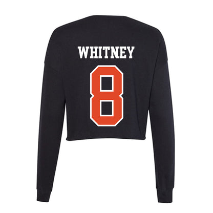 Oregon State - NCAA Baseball : Dax Whitney - Women's Cropped Crew Fleece-1