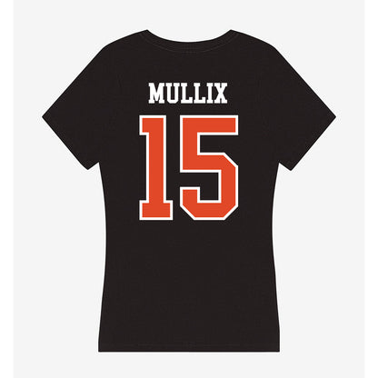 Oregon State - NCAA Football : Tahjae Mullix - Women's V-Neck T-Shirt-1