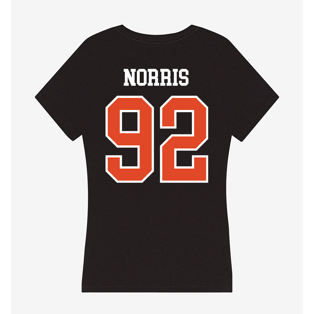 Oregon State - NCAA Football : Nick Norris - Women's V-Neck T-Shirt-1