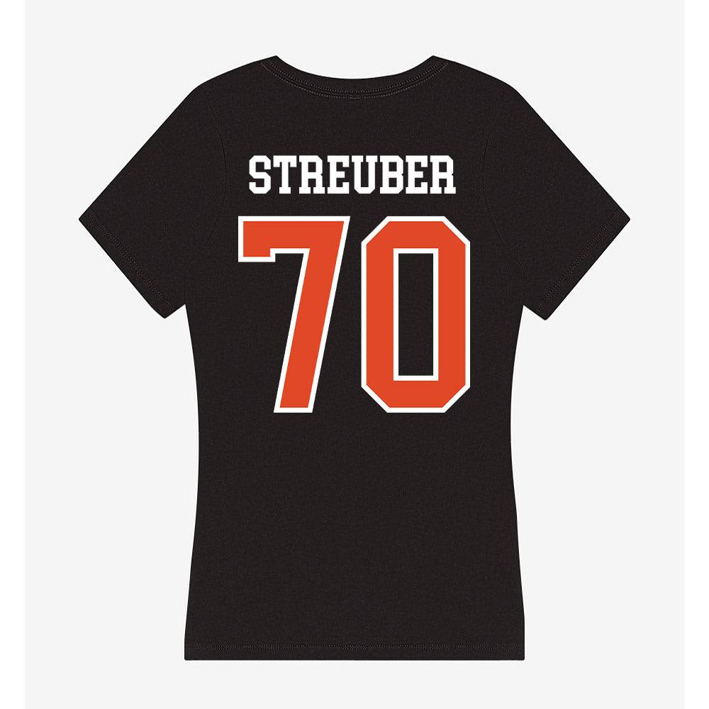 Oregon State - NCAA Softball : Amelia Streuber - Women's V-Neck T-Shirt-1