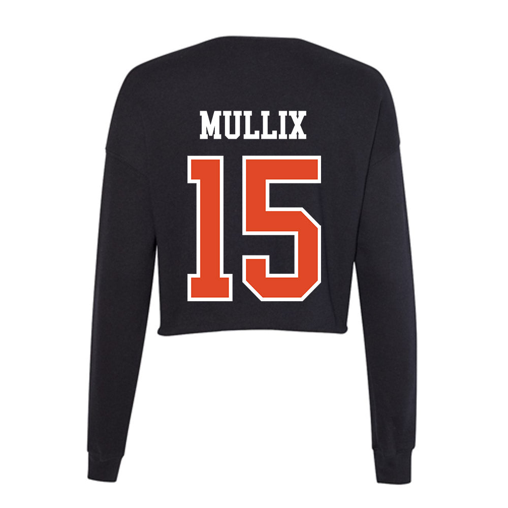 Oregon State - NCAA Football : Tahjae Mullix - Women's Cropped Crew Fleece-1