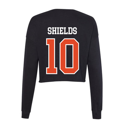 Oregon State - NCAA Women's Volleyball : Regan Shields - Women's Cropped Crew Fleece-1