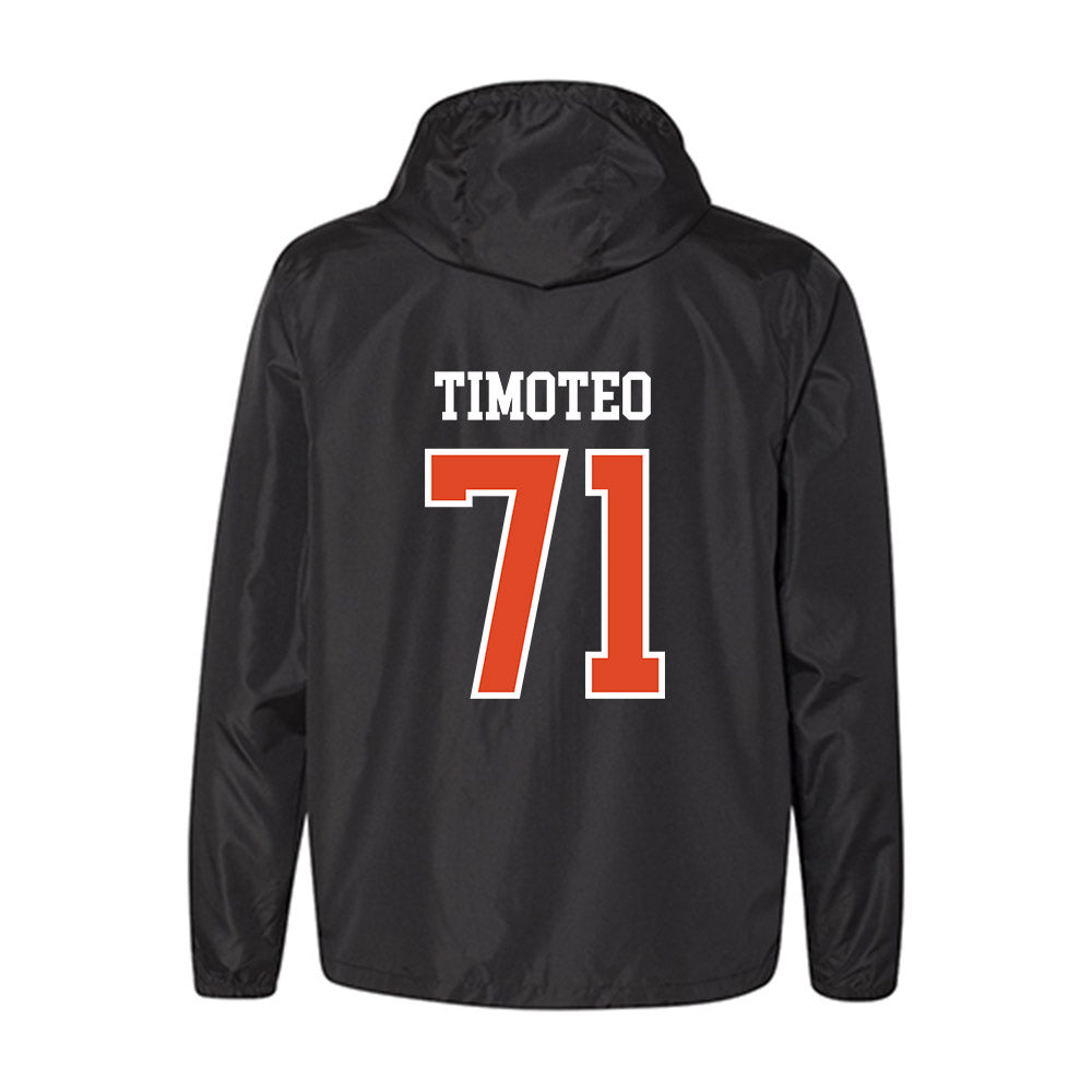 Oregon State - NCAA Football : Josiah Timoteo - Windbreaker-1