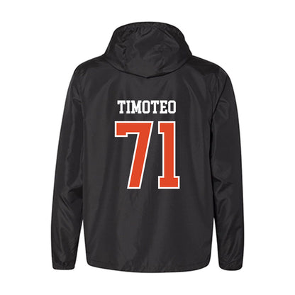 Oregon State - NCAA Football : Josiah Timoteo - Windbreaker-1