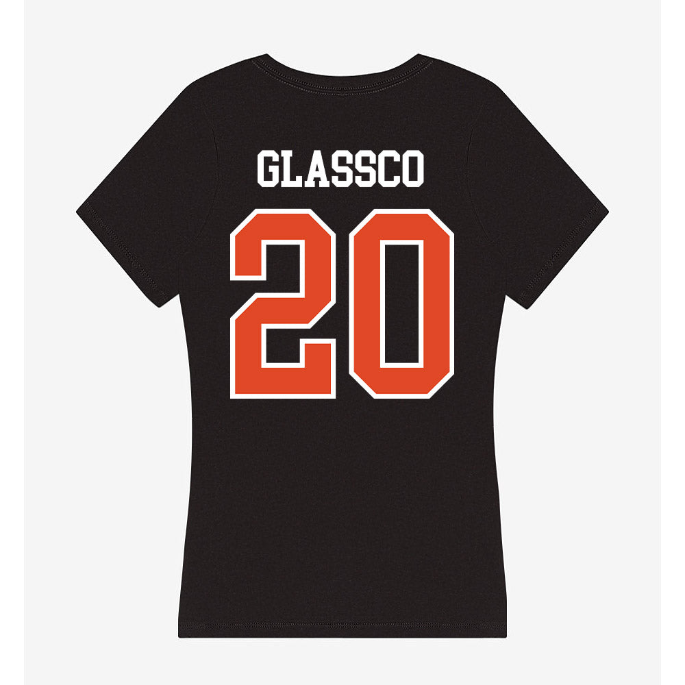Oregon State - NCAA Baseball : Bryson Glassco - Women's V-Neck T-Shirt-1