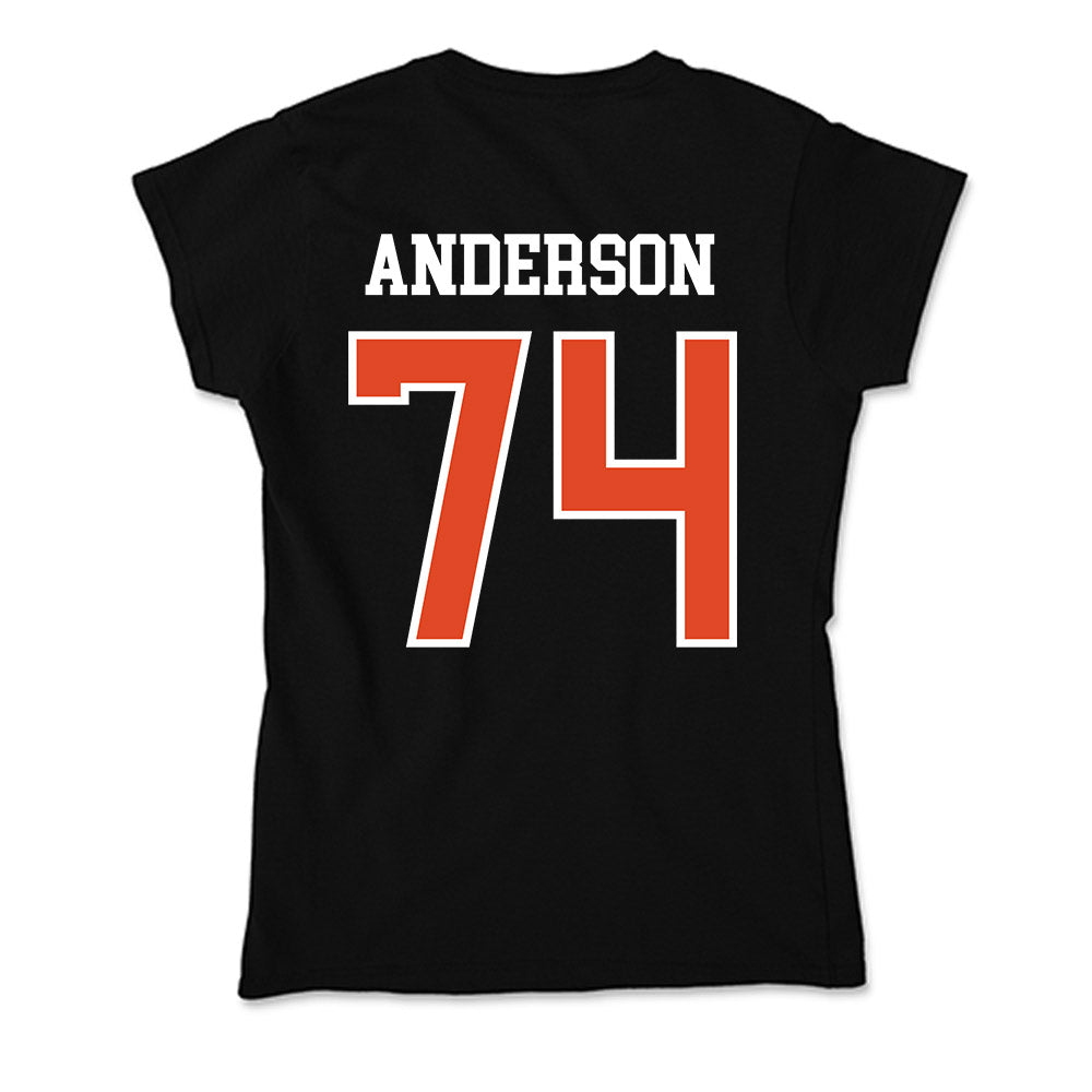 Oregon State - NCAA Football : Jacob Anderson - Soft Style Women’s T-Shirt-1
