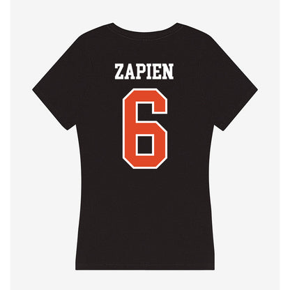 Oregon State - NCAA Men's Soccer : Jacob Zapien - Women's V-Neck T-Shirt-1