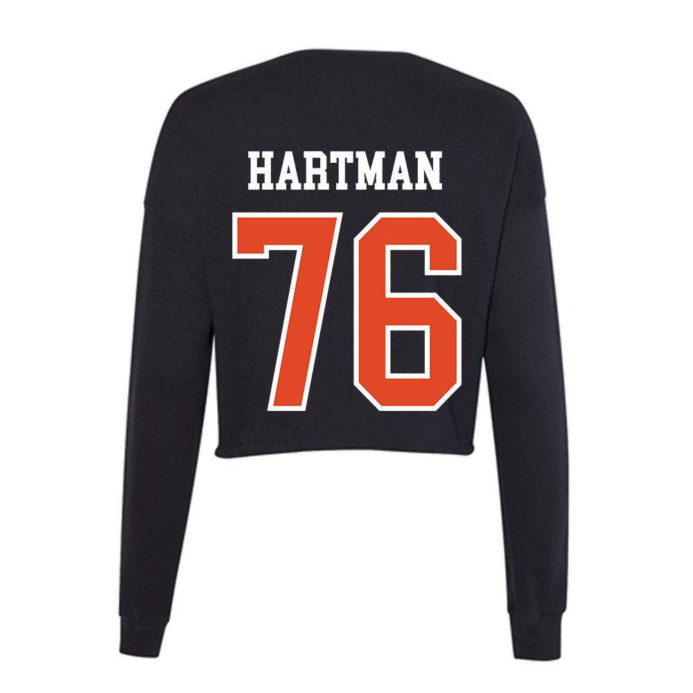 Oregon State - NCAA Football : Ben Hartman - Women's Cropped Crew Fleece-1