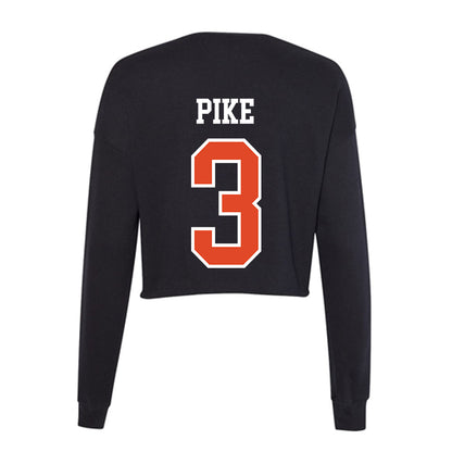 Oregon State - NCAA Baseball : Mason Pike - Women's Cropped Crew Fleece-1