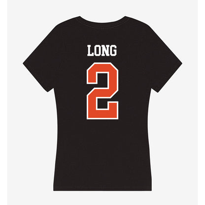 Oregon State - NCAA Women's Soccer : Morgan Long - Women's V-Neck T-Shirt-1