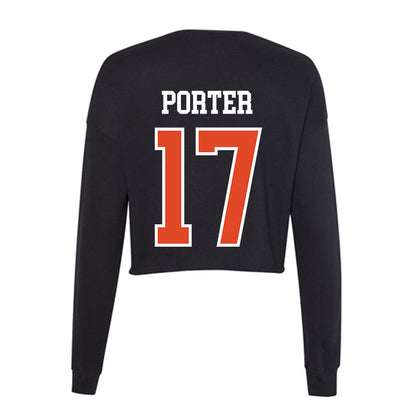 Oregon State - NCAA Baseball : Ethan Porter - Women's Cropped Crew Fleece-1