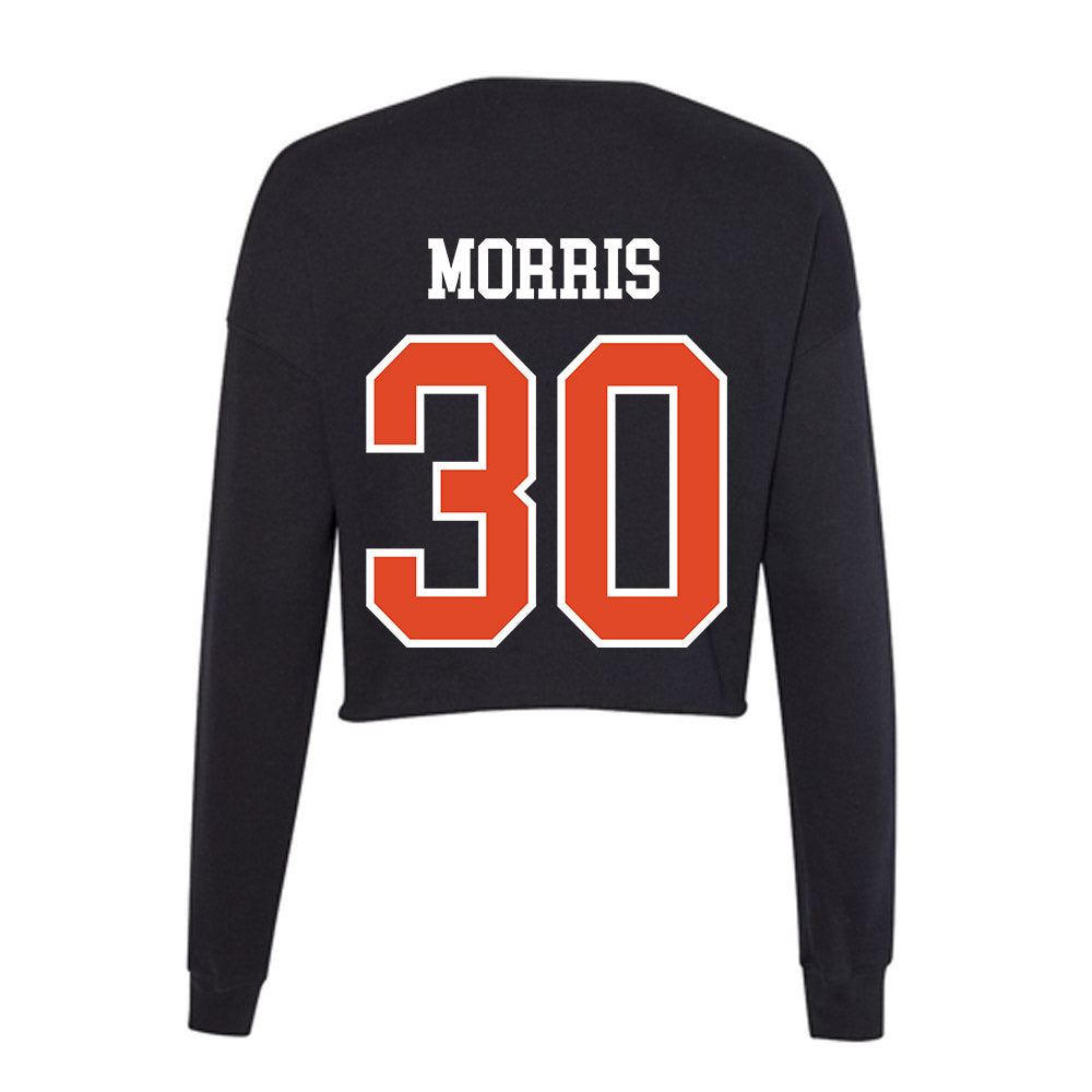Oregon State - NCAA Baseball : Trey Morris - Women's Cropped Crew Fleece-1