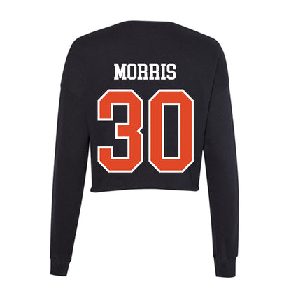 Oregon State - NCAA Baseball : Trey Morris - Women's Cropped Crew Fleece-1