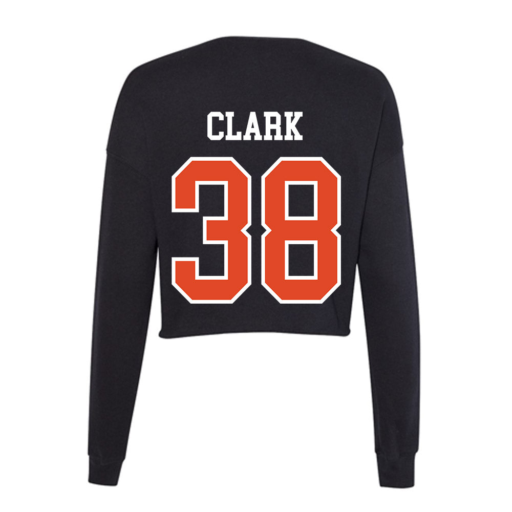 Oregon State - NCAA Football : Milan Clark - Women's Cropped Crew Fleece-1
