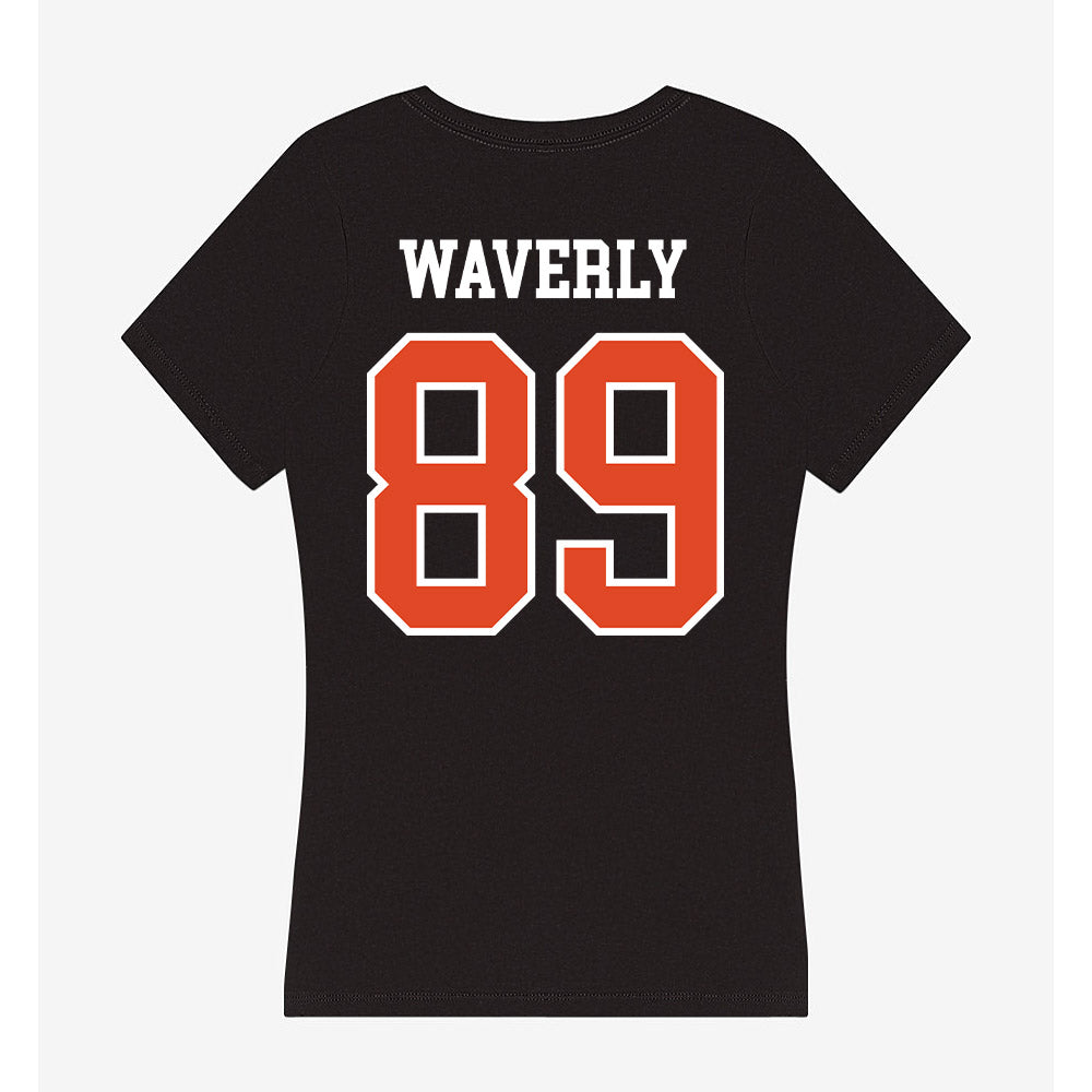 Oregon State - NCAA Football : T'Andre Waverly - Women's V-Neck T-Shirt-1