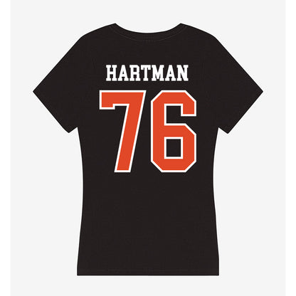 Oregon State - NCAA Football : Ben Hartman - Women's V-Neck T-Shirt-1