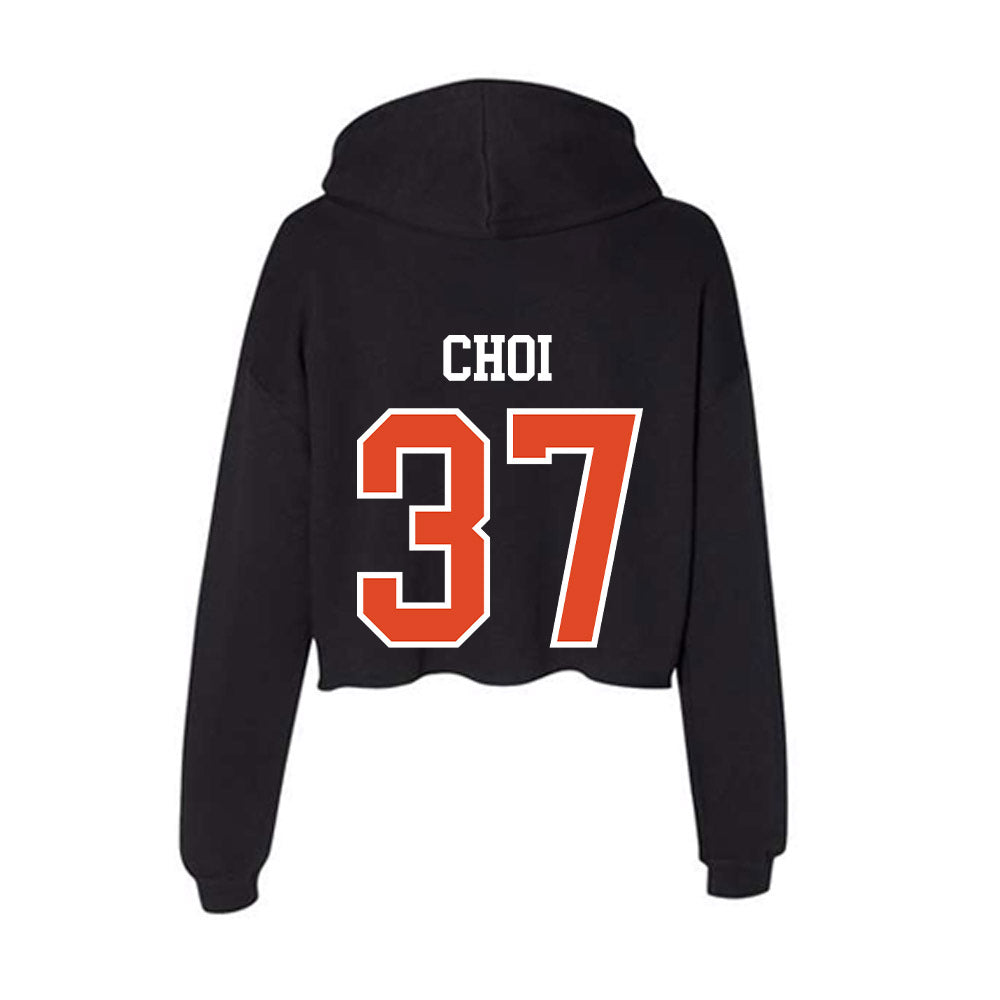 Oregon State - NCAA Softball : Makenna Choi - Women's Crop Fleece Hoodie-1