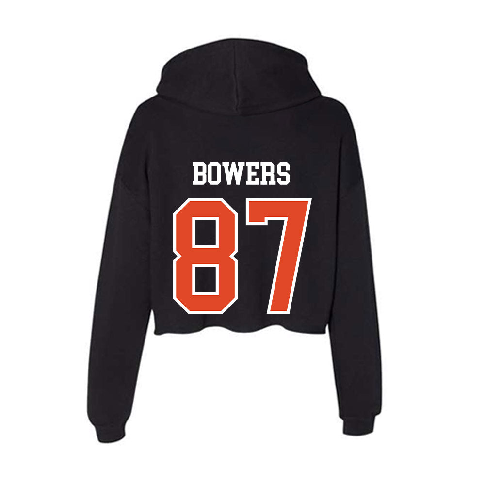 Oregon State - NCAA Football : Jackson Bowers - Women's Crop Fleece Hoodie-1