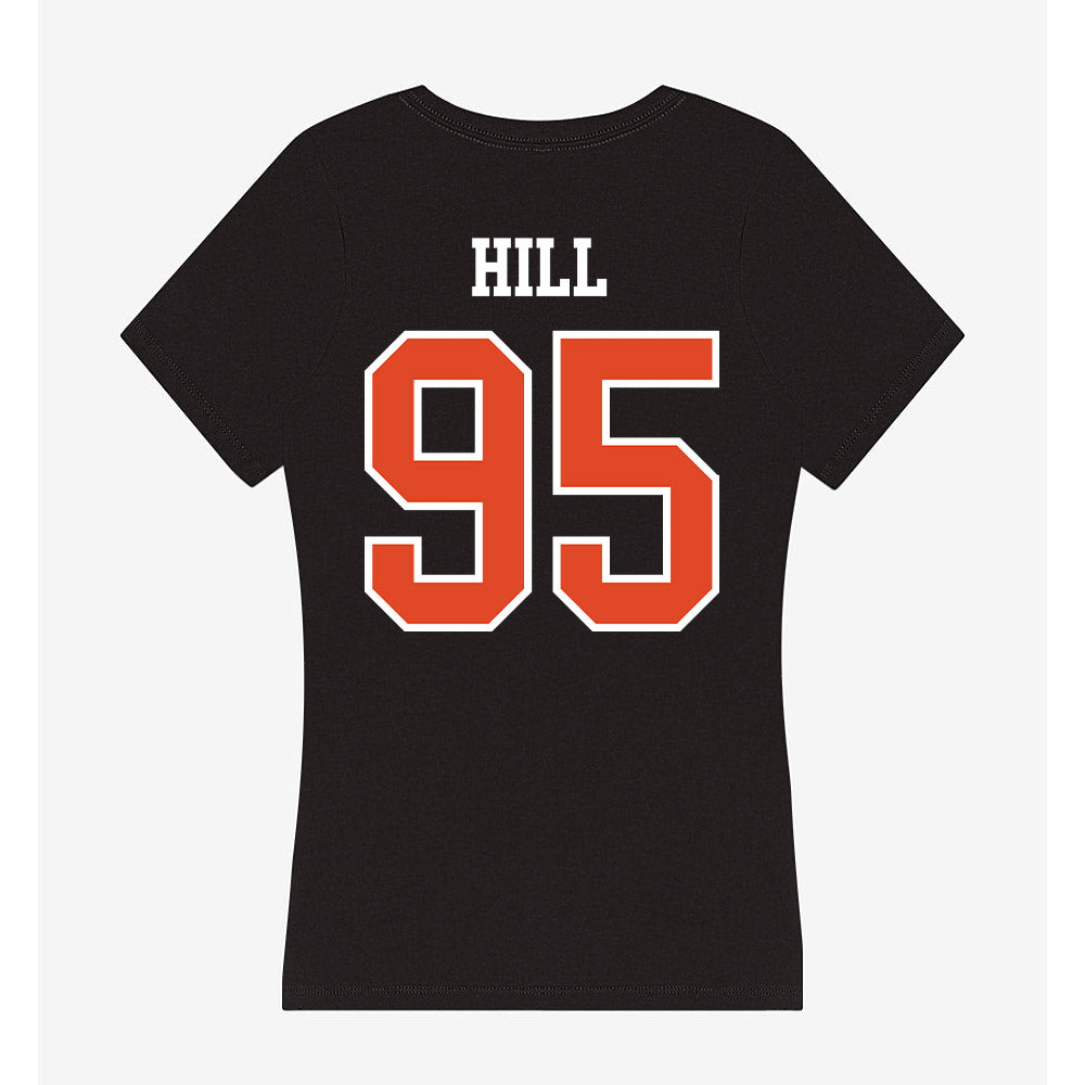 Oregon State - NCAA Football : Tygee Hill - Women's V-Neck T-Shirt-1
