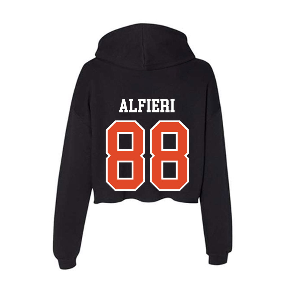 Oregon State - NCAA Football : Andy Alfieri - Women's Crop Fleece Hoodie-1