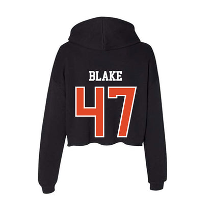 Oregon State - NCAA Football : Tyree Blake - Women's Crop Fleece Hoodie-1