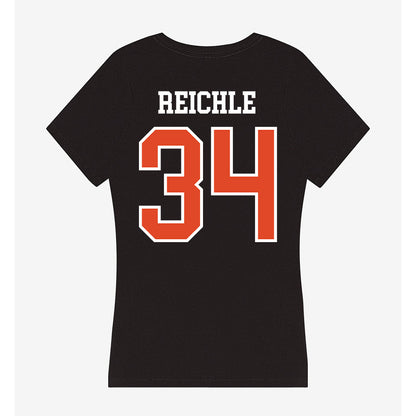 Oregon State - NCAA Football : Jake Reichle - Women's V-Neck T-Shirt-1