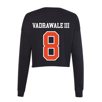 Oregon State - NCAA Football : Sailasa Vadrawale III - Women's Cropped Crew Fleece-1