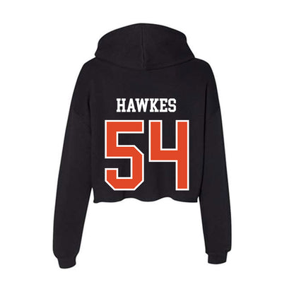 Oregon State - NCAA Football : Adam Hawkes - Women's Crop Fleece Hoodie-1