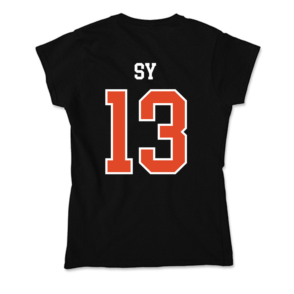 Oregon State - NCAA Men's Basketball : Isaiah Sy - Soft Style Women’s T-Shirt-1