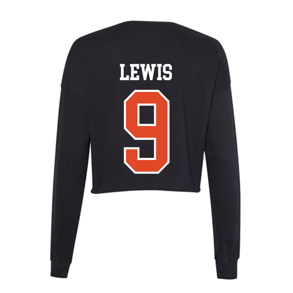 Oregon State - NCAA Softball : Jada Lewis - Women's Cropped Crew Fleece-1