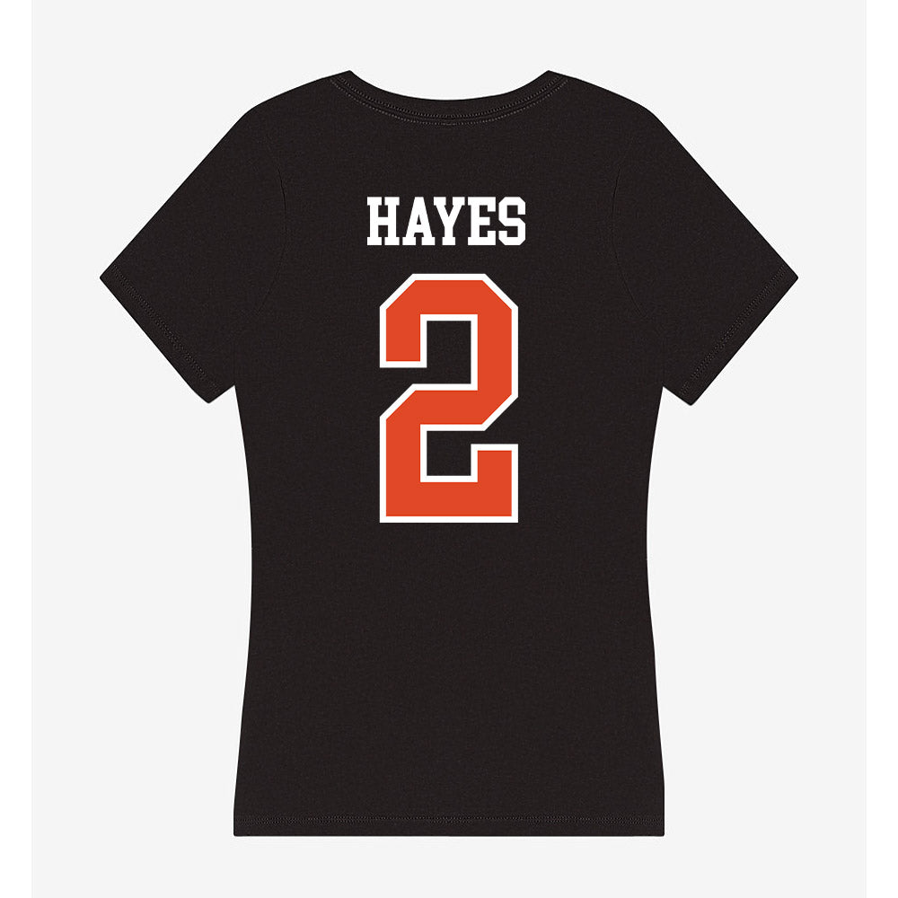 Oregon State - NCAA Baseball : Nyan Hayes - Women's V-Neck T-Shirt-1