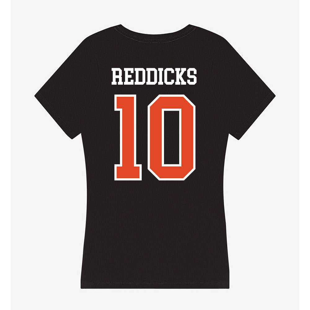 Oregon State - NCAA Football : Taz Reddicks - Women's V-Neck T-Shirt-1